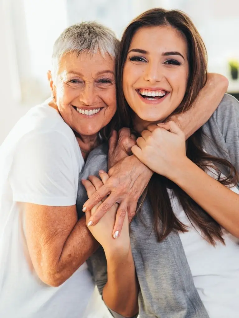 Mother And Daughter, Happy, Esketamine Nasal spray, reduced depression