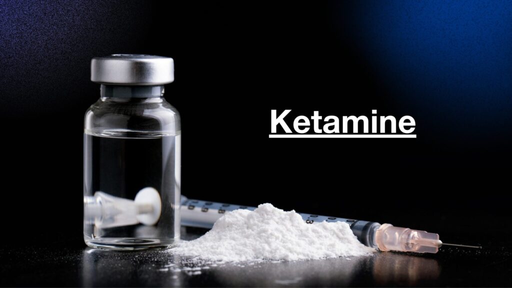 Various forms of ketamine treatment including infusion and nasal spray.